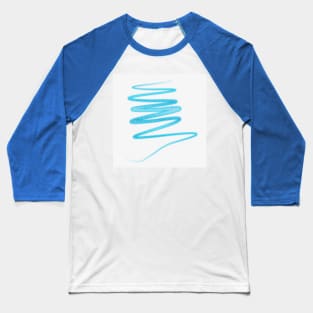 blue glitter Baseball T-Shirt